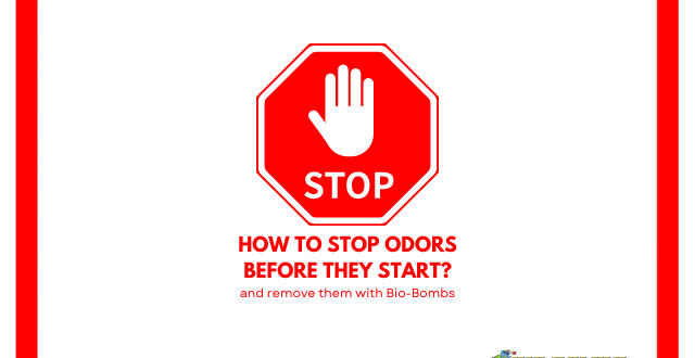 stop odors before they start